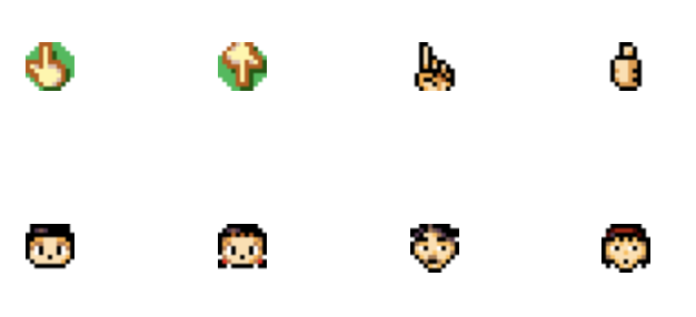 Some SoftBank 1999 color emoji